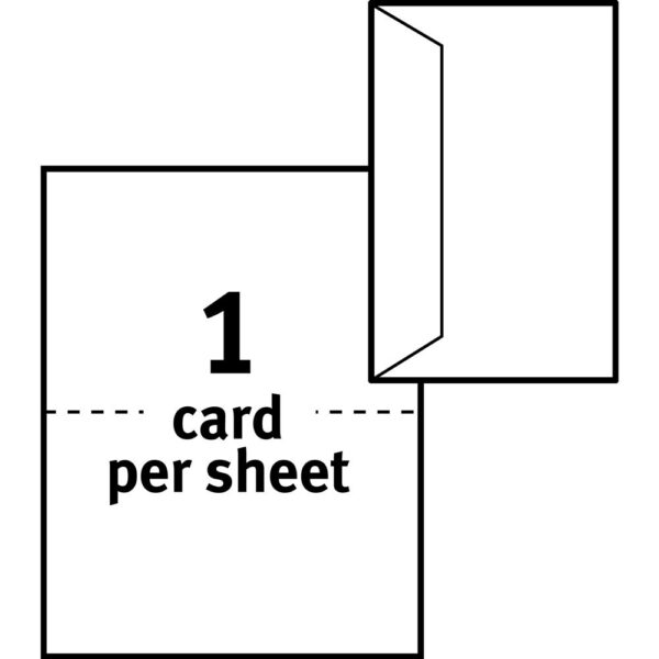 Avery 8316 Half-Fold Greeting Cards - Image 5
