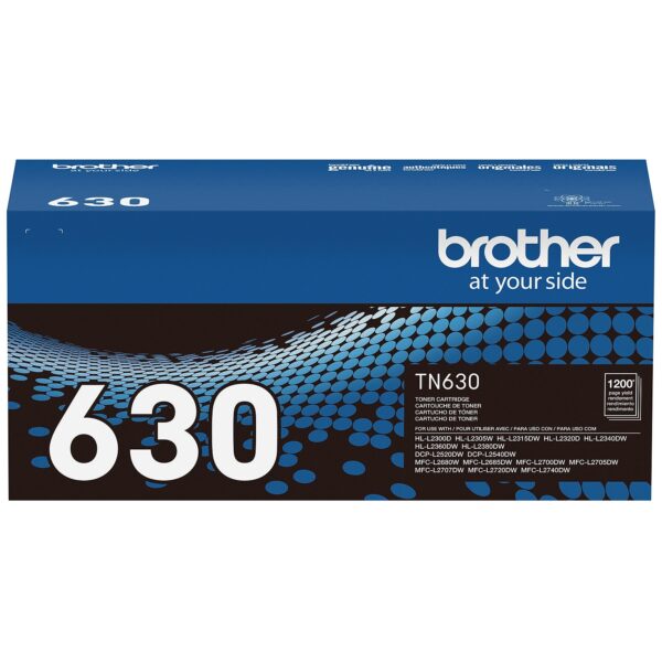 Brother TN-630 Black Standard Yield Toner Cartridge - Image 3