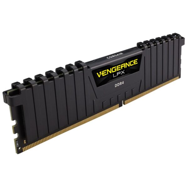 Corsair Vengeance LPX 32GB (2 x 16GB) DDR4-3200 PC4-25600 CL16 Dual Channel Desktop Memory Kit CMK32GX4M2E3200C16 - Black - Image 2