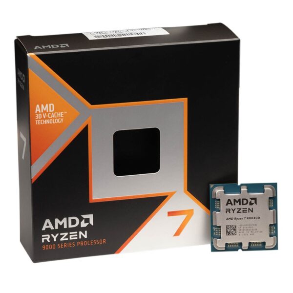 AMD Ryzen 7 9800X3D Granite Ridge AM5 4.70GHz 8-Core Boxed Processor - Heatsink Not Included - Image 3