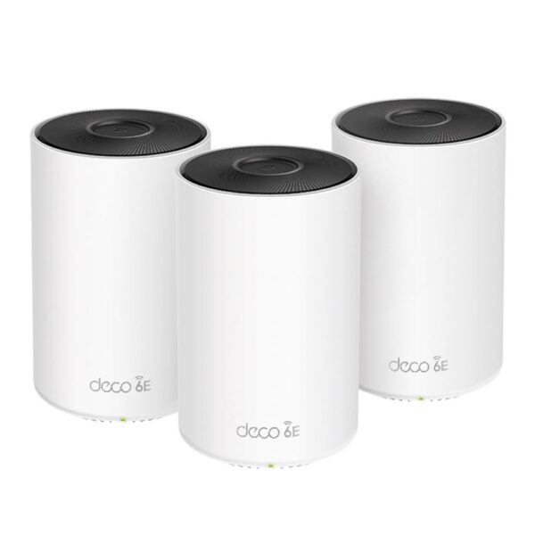 TP-LINK Deco XE5300 - AXE5300 Tri-Band Mesh WiFi 6E System - 3 Pack